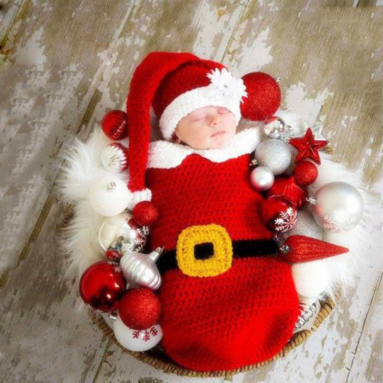 Weihnachtskleidungsset für 22-23 Zoll Reborn Puppen