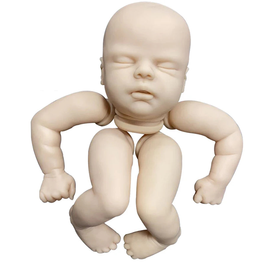 20 Zoll Geschlossene Augen Reborn Kiara unbemaltes Puppen kit