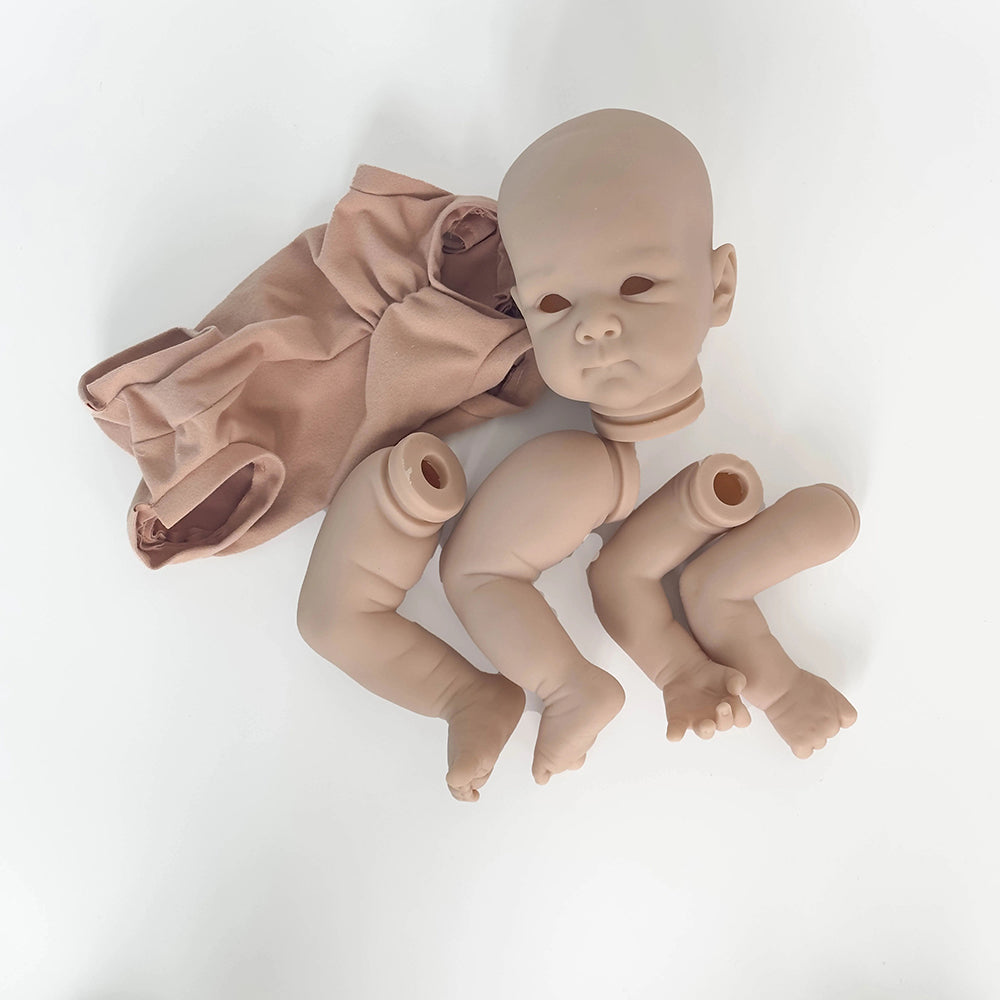 18 Zoll Bettie Augen auf DIY Blanko-Reborn-Puppen Kit