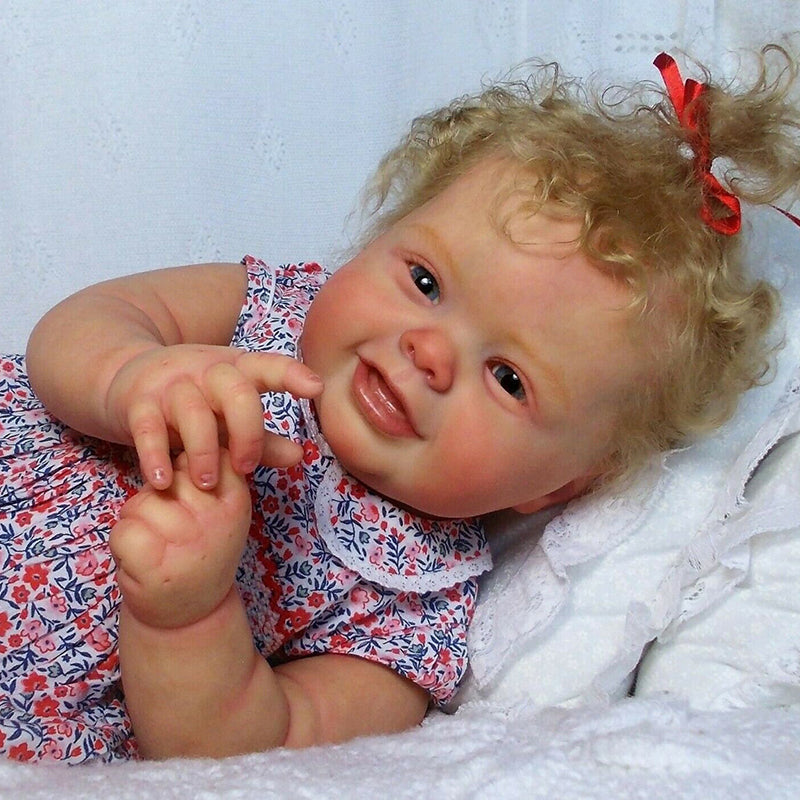 20 Zoll lebensechte Xanthe Augen auf Reborn Babypuppen Mädchen