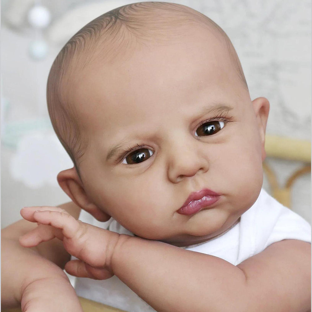 24 Zoll Claire Augen auf lebensechte Reborn Puppen