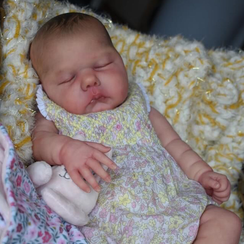 19 Zoll realistische Novia Reborn Puppe mit geschlossenen Augen