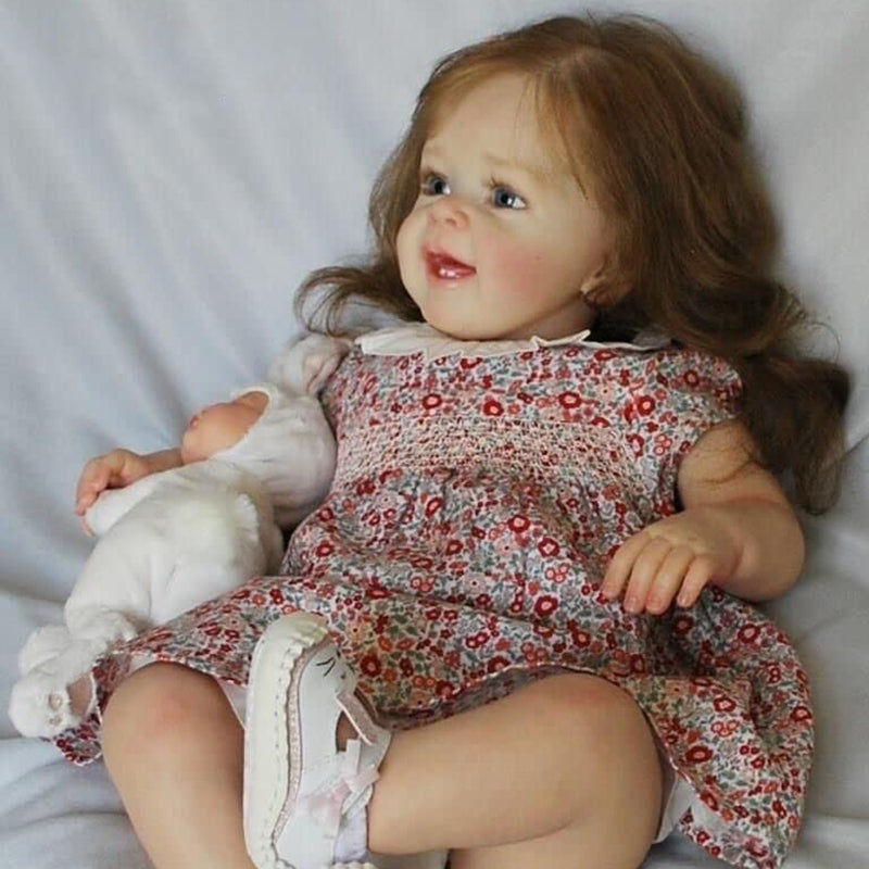 24 Zoll realistische Judy Reborn Puppen Mädchen-Yannik