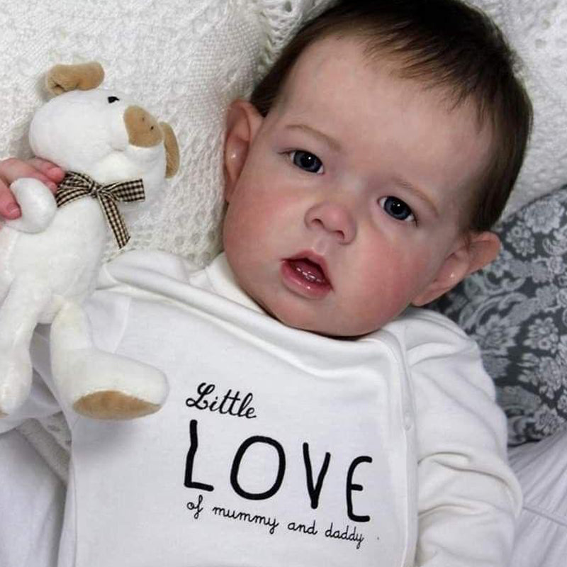 20 Zoll Liam Offene Augen DIY Unlackiertes Reborn Puppe Kit