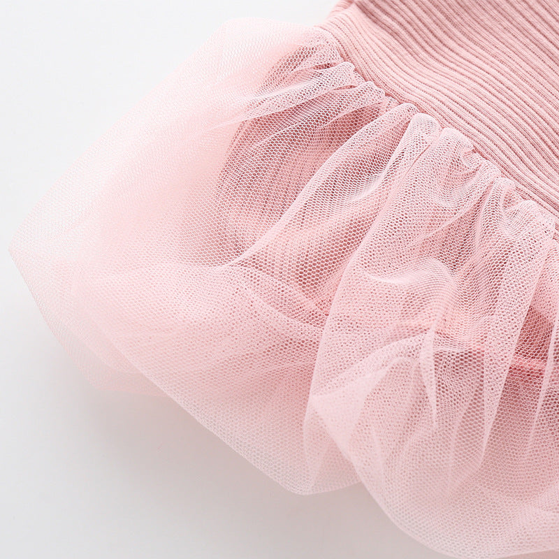 Trägerkleid mit kurzen Ärmeln und passendem Haarband 2-teiliges Set für 22-Zoll-Puppen