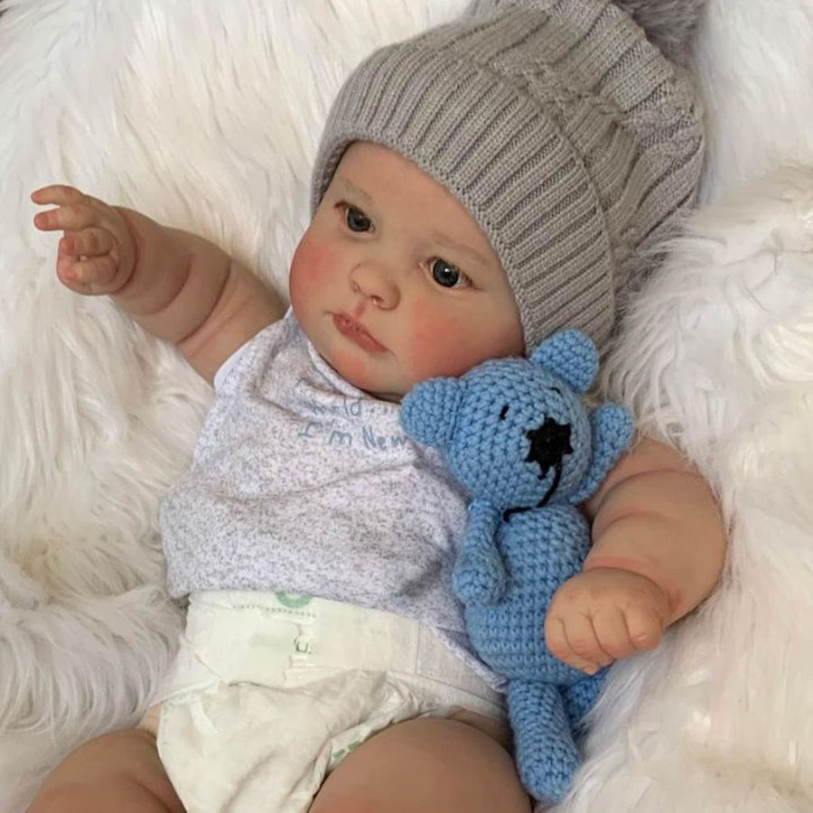 24 Zoll Rebornpuppen mit offenen Augen -Joseph