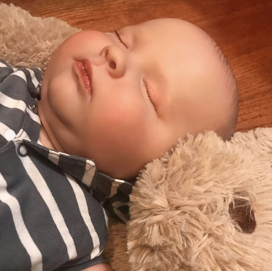 24 Zoll Rebornpuppen mit geschlossenen Augen-Joseph