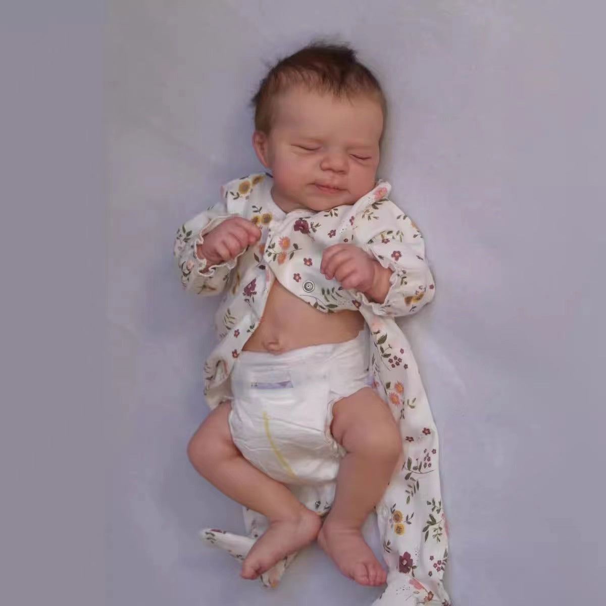 19 Zoll realistische Jesse Geschlossene Augen Reborn Babypuppen-Pascale