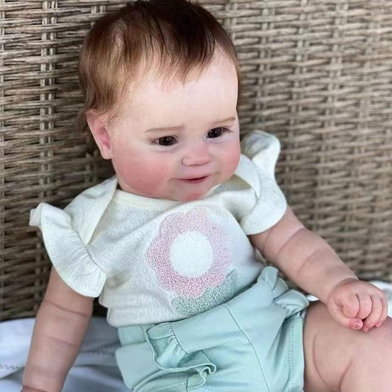 20 Zoll lebensechte Joanna Reborn Babypuppen mit offenen Augen