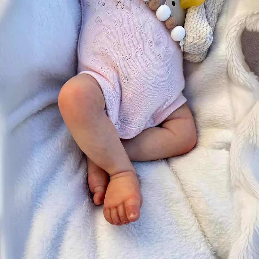 19 Zoll echte schlafende Jenny Reborn Puppe Pascale