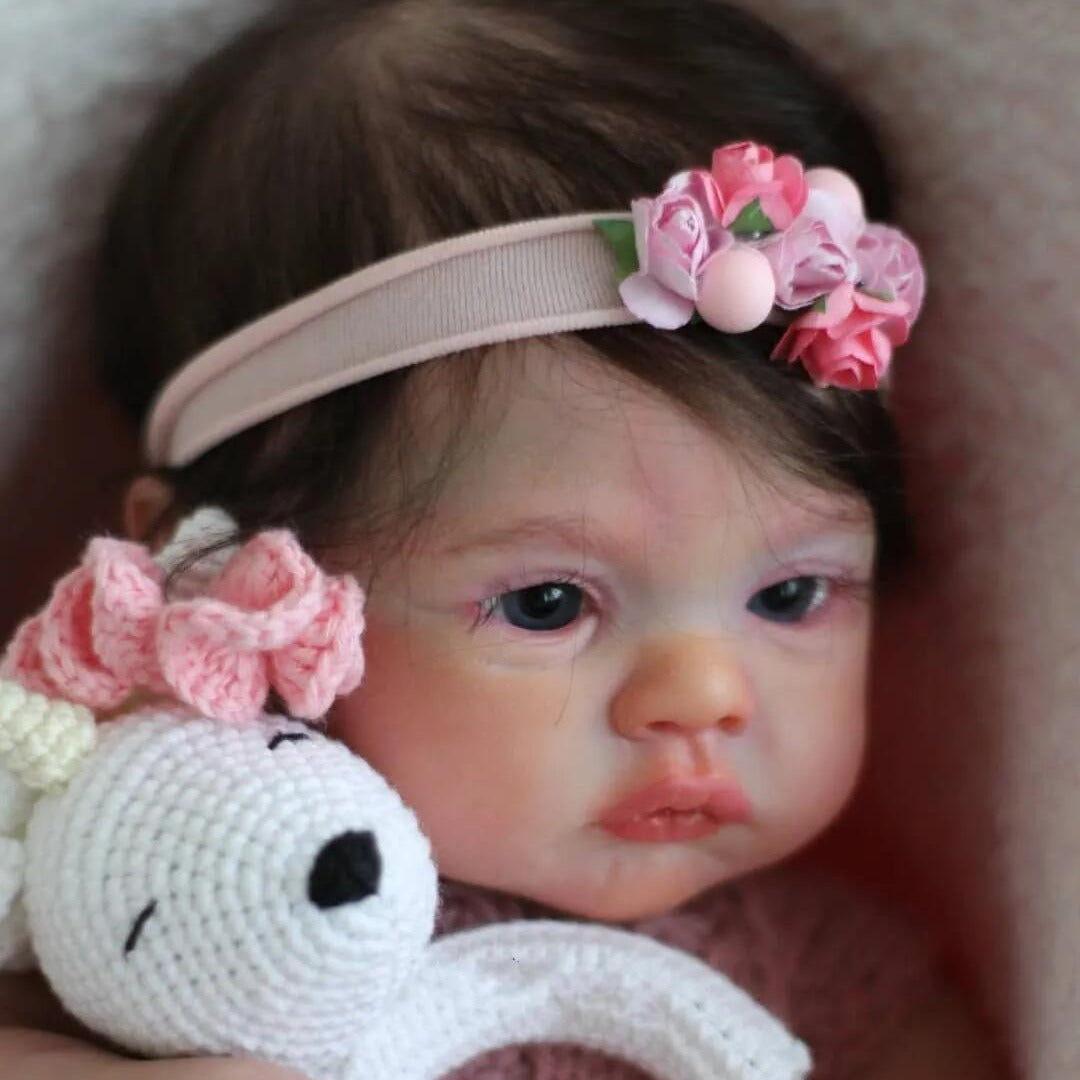 19 Zoll realistische Molly offene Augen Reborn Puppe Mädchen-Meadow