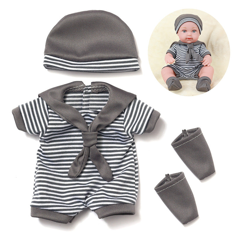 3-teiliges Schal/Kleidungsset für 30cm Reborn-Puppen