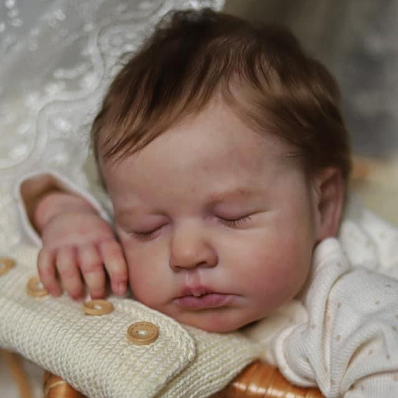 20 Zoll Reborn Babypuppe Jungen/Mädchen mit geschlossenen Augen