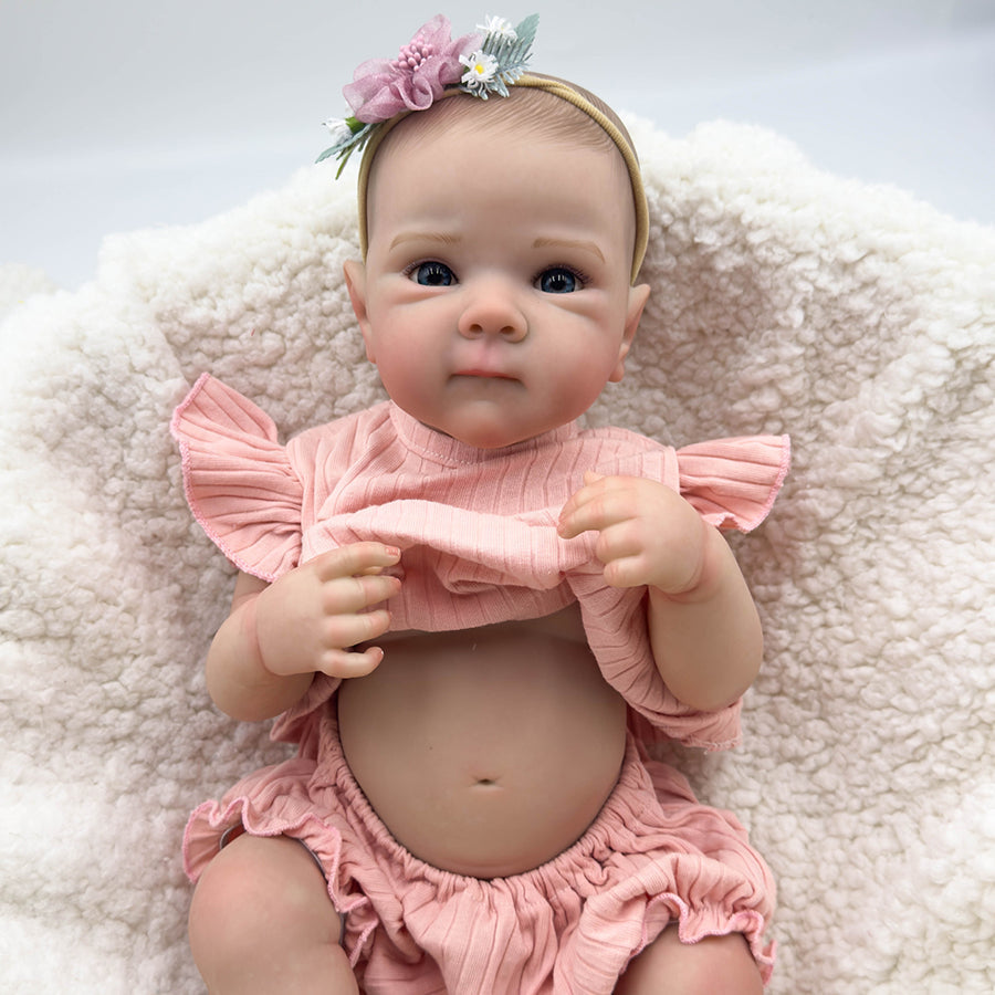 18 Zoll Vinyl Body Reborn Puppen Mädchen-Bettie