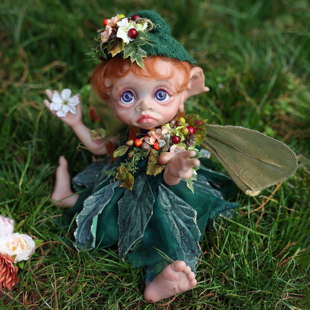 16 Zoll lebensechte blaue Augen Reborn Zwillinge Elfs