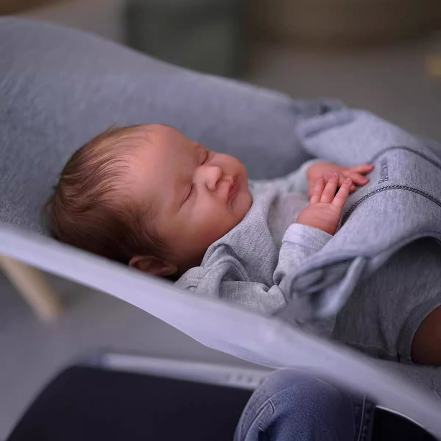19 Zoll wirklich schlafende Roberta Reborn Puppe-Max
