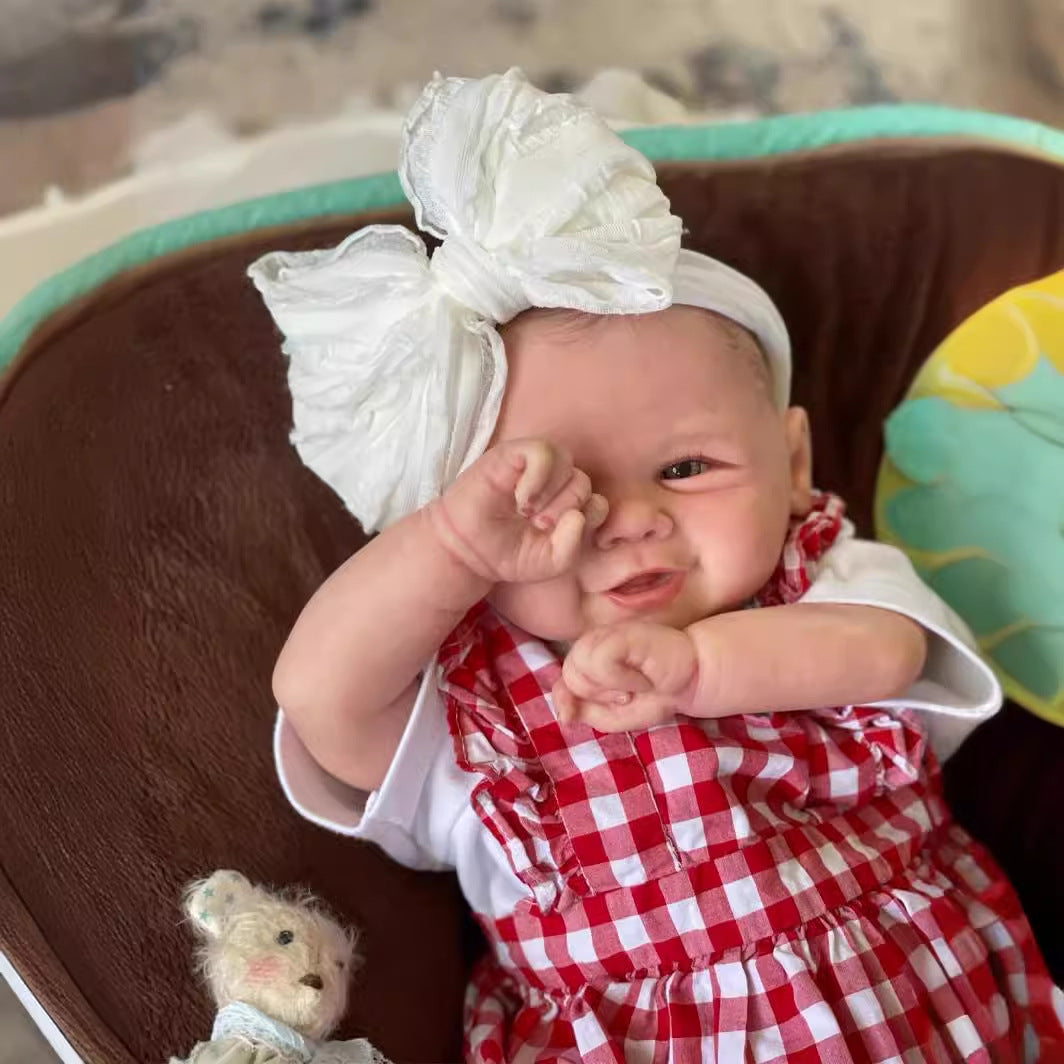 Grace 19 Zoll Reborn Puppen mit offenen Augen - Vivienne