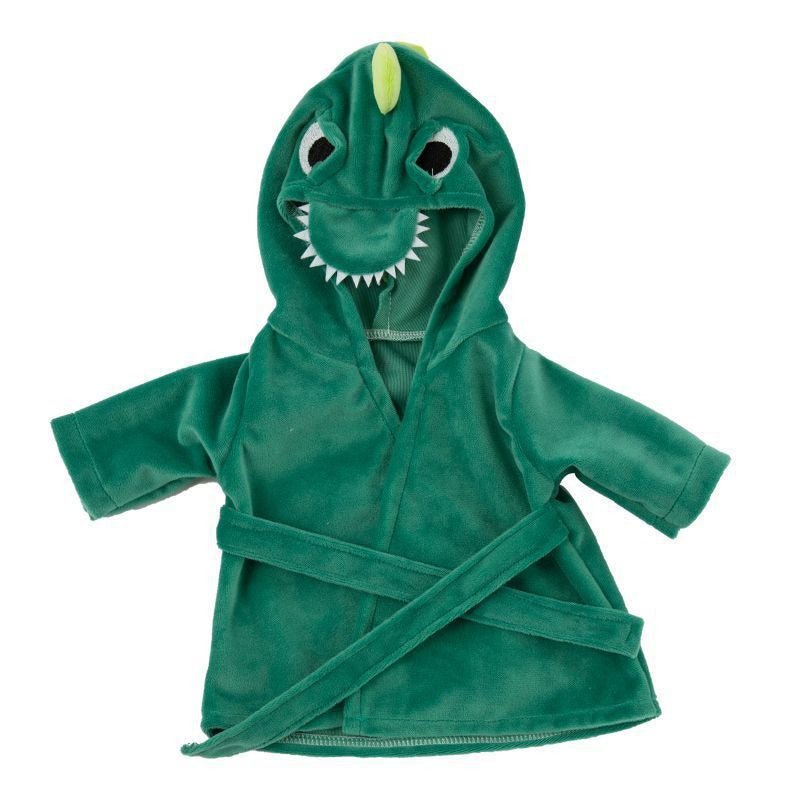 Plüsch-Robe mit Cartoon-Motiv für 30-35 cm Puppen