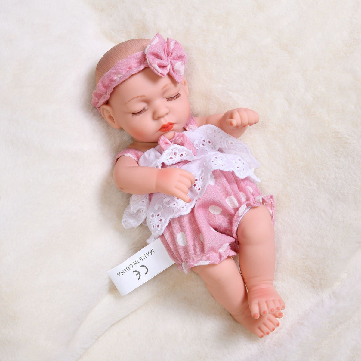 30cm Mini Hallen Schlafende Reborn Baby Mädchen