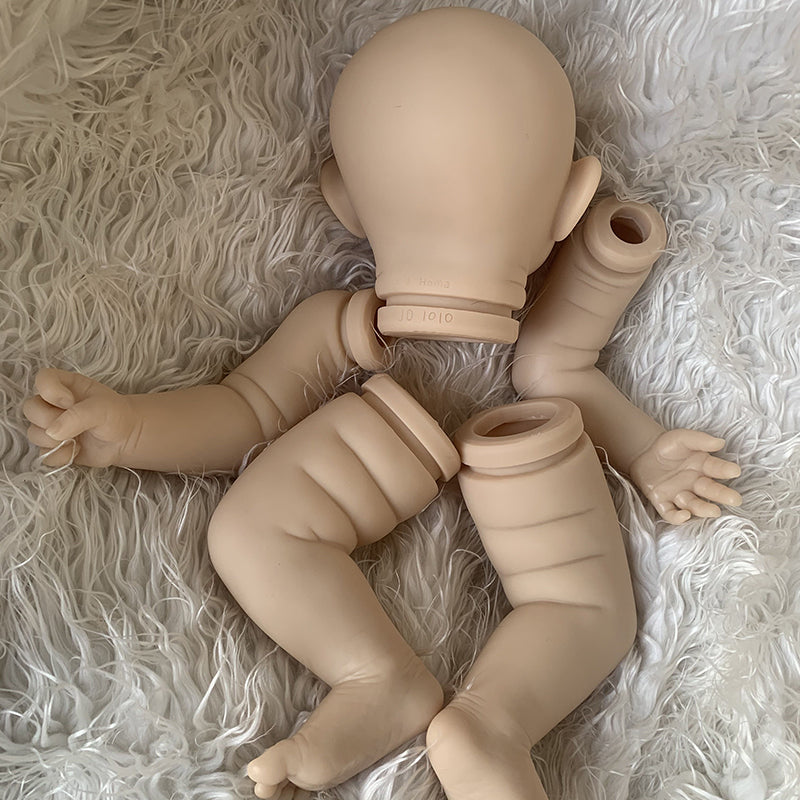 22 Zoll Archie unbemaltes Reborn Puppe Kit mit offenen Augen