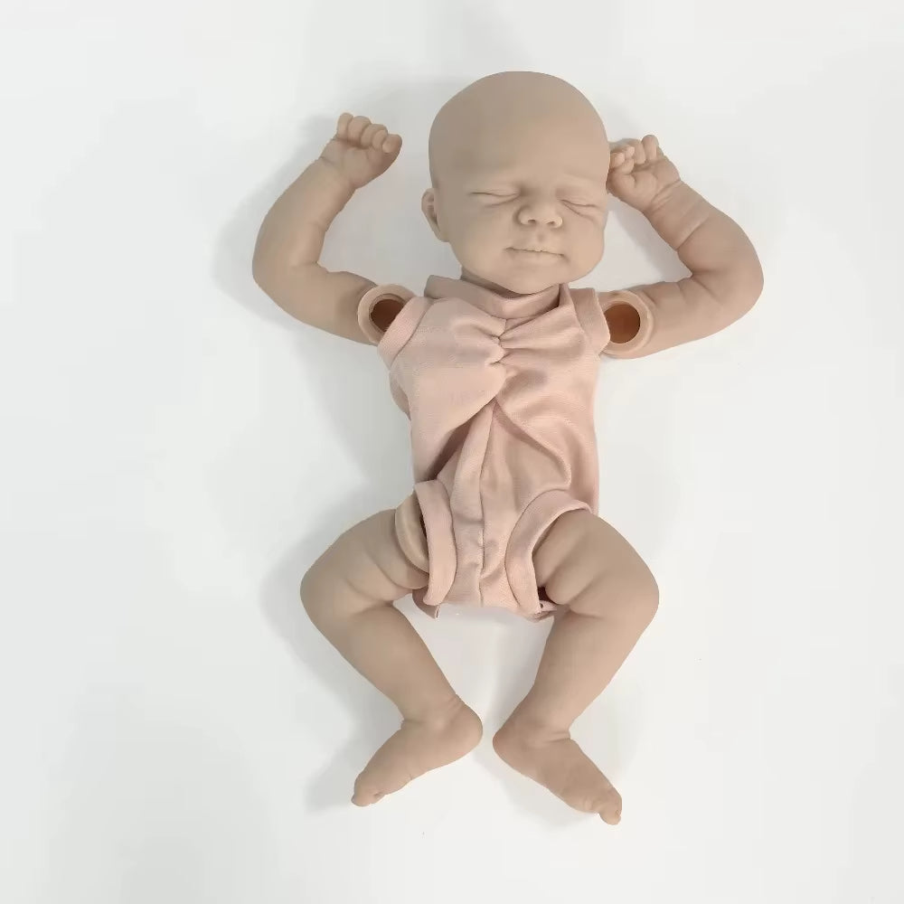 19 Zoll Geschlossene Augen Pascale Unvollendeter Kit Reborn