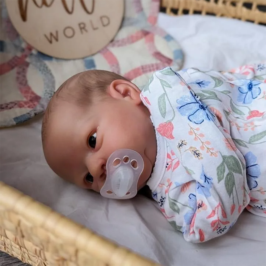 19 Zoll offene Augen Renata Reborn Puppen-Evi