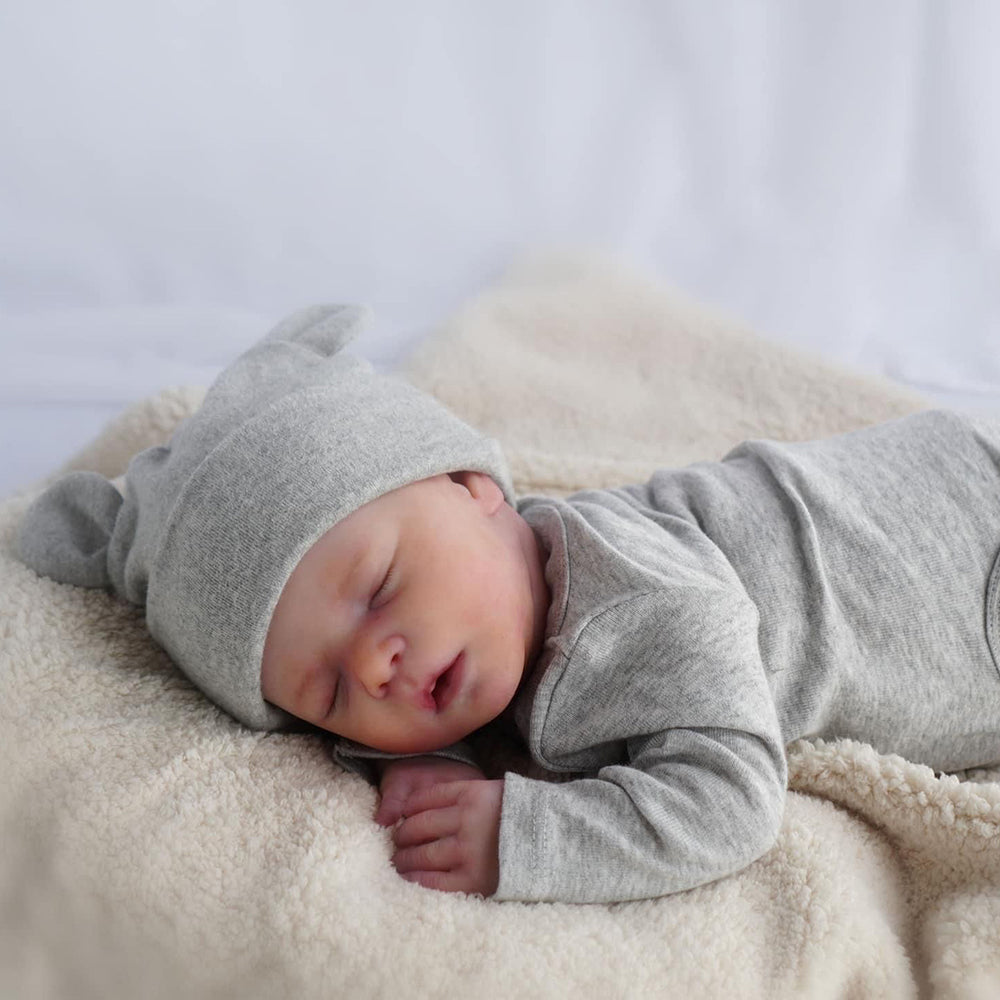 18 Zoll schlafende Howar Geschlossene Augen Reborn Jungee Puppen