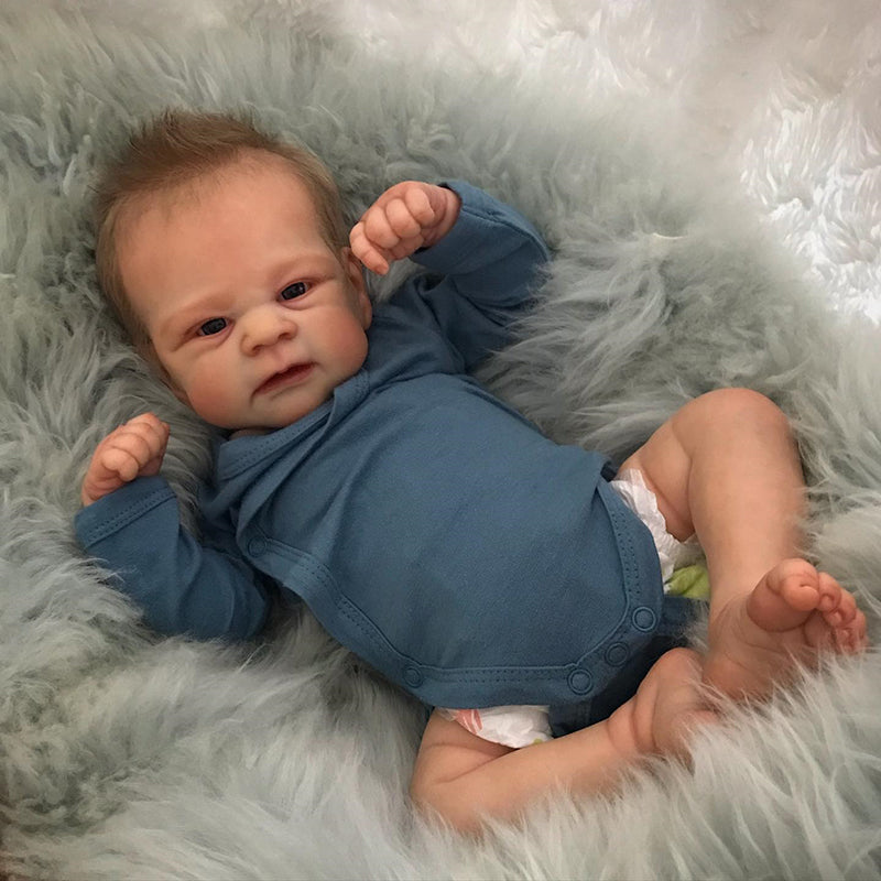 19 Zoll Öffne deine Augen Muriel Reborn Baby Junge