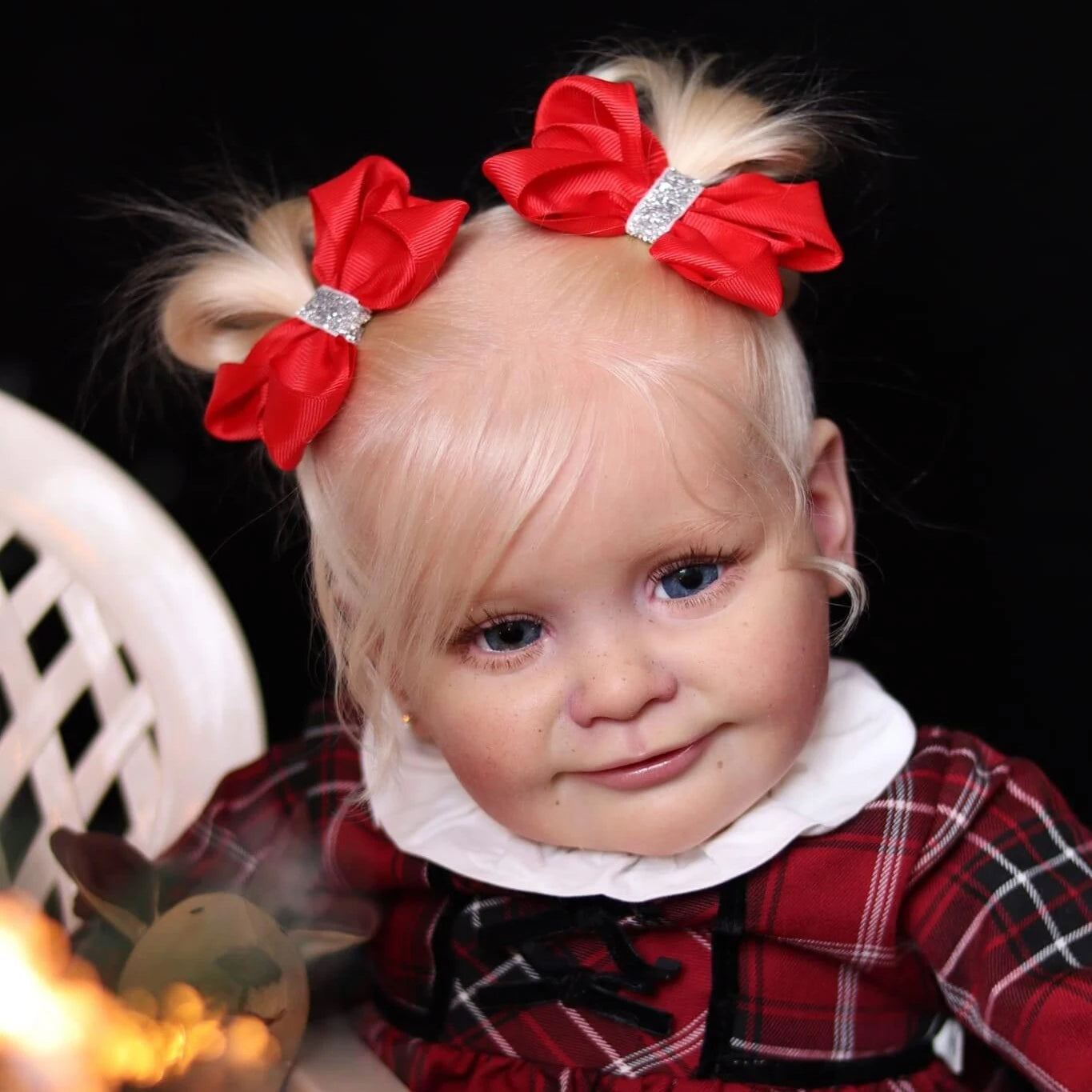 Realistische 24 Zoll Maria Reborn Puppe mit blonden Haaren-Zoe