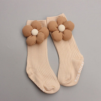 Süße Blume Baby Mütze und Socken 2-teiliges Set