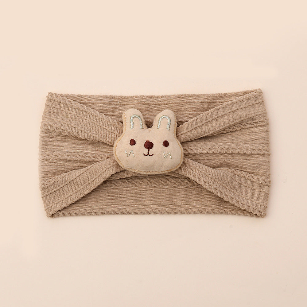 Niedliches Hasen-Baby-Stirnband aus Nylon