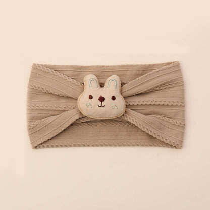 Niedliches Hasen-Baby-Stirnband aus Nylon