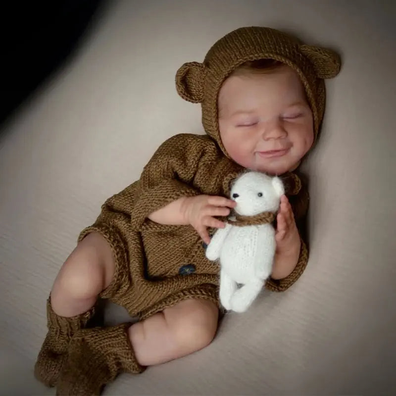 20 Zoll Süßer Bruce Reborn Puppe Junge-April