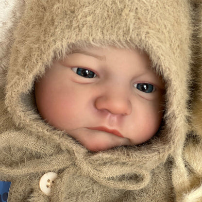 19'' lebensechte Perry und Kay Reborn Puppen Zwillings junge
