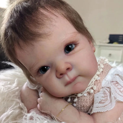18 Zoll Bettie Augen auf DIY Blanko-Reborn-Puppen Kit