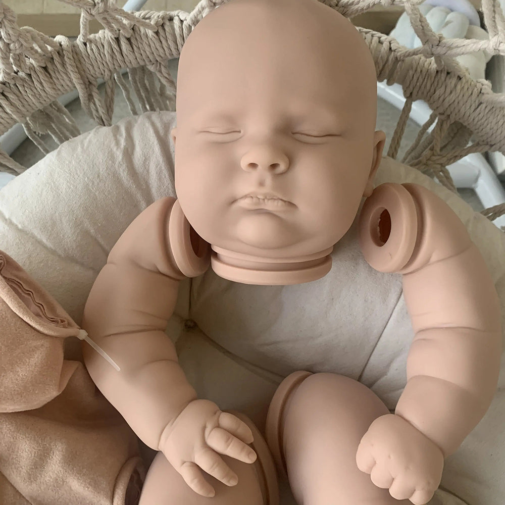 Reborn Joseph 23 Zoll Geschlossene Augen Unvollendeter Puppen Kit