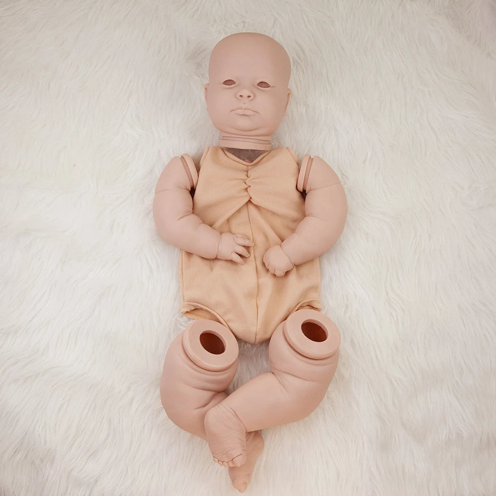 23 Zoll unlackierter Joseph Augen auf Reborn-Puppen Kit