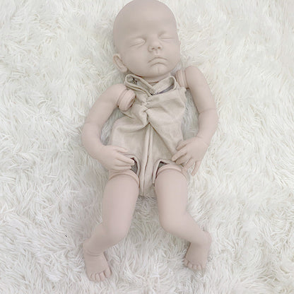 19 Zoll Sara Schließen Sie Augen süßes schlafendes DIY Blanko Reborn Kit