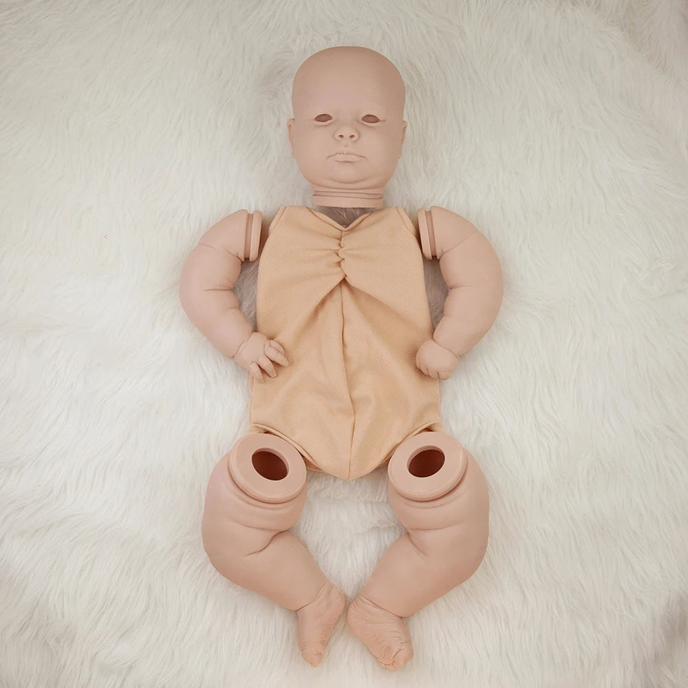 23 Zoll unlackierter Joseph Augen auf Reborn-Puppen Kit