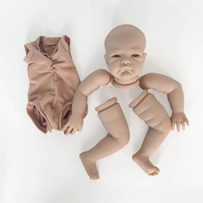 20 Zoll unbemaltes Reborn Puppen kit- August Wach