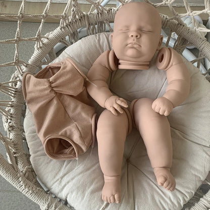 Reborn Joseph 23 Zoll Geschlossene Augen Unvollendeter Puppen Kit
