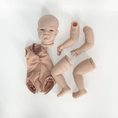 20 Zoll unbemaltes Reborn Puppen kit- August Wach