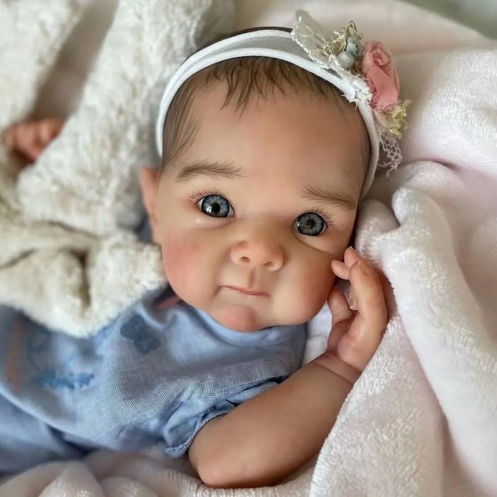 18 Zoll Bettie Augen auf DIY Blanko-Reborn-Puppen Kit