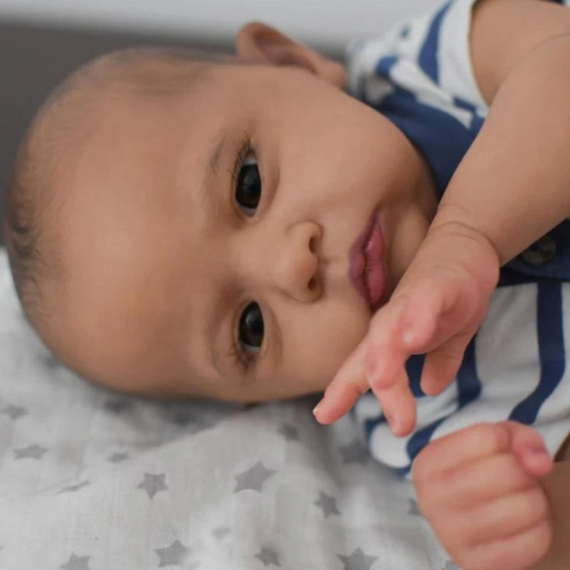24 Zoll lebensechte wiedergeborene Puppen mit offenen Augen-Cameron