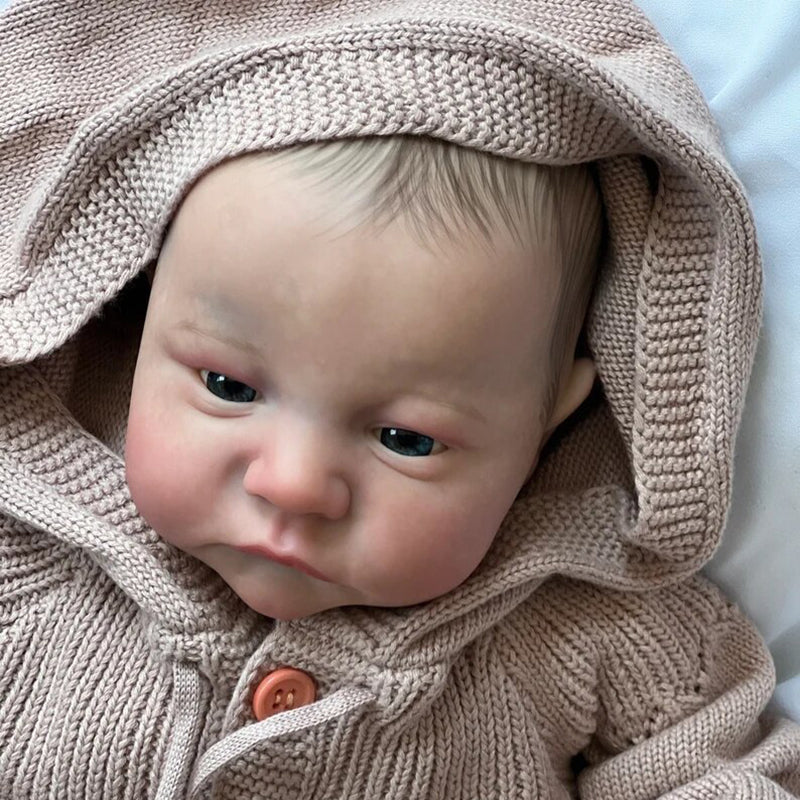 18 Zoll Kirk Realistisch Offene Augen Reborn Puppen Junge/Mädchen - Levi Erwachen