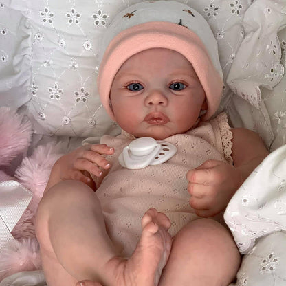 19 Zoll Augen auf Kelly Reborn-Puppen Mädchen-Meadow