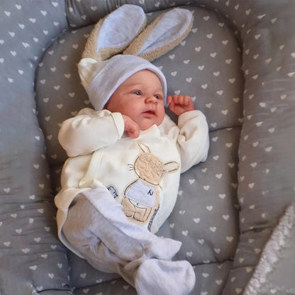 19 Zoll Öffne deine Augen Glenn Reborn Baby Junge