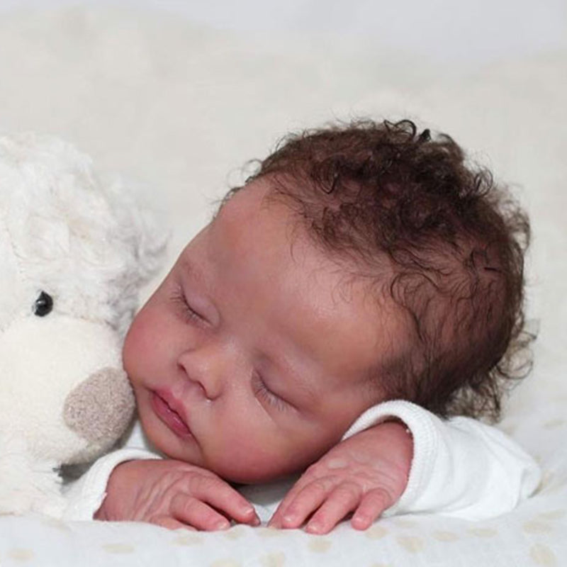 18 Zoll Delilah Schließen Sie die Augen DIY Reborn Kit
