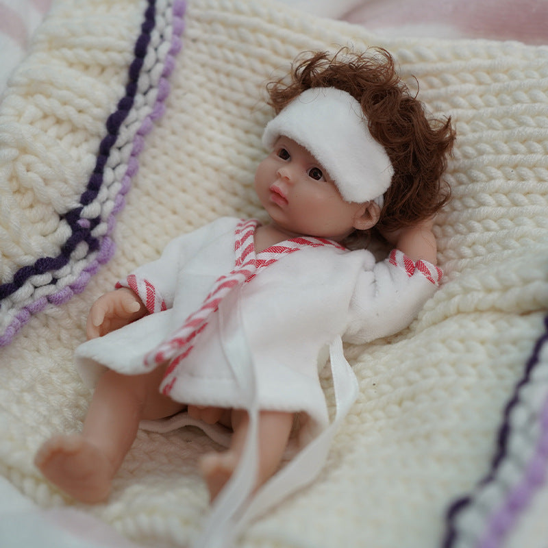 6 Zoll Mini Reborn Puppen mit offenen Augen