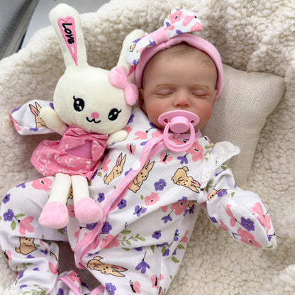 20 Zoll realistische Rosalie Reborn-Puppe mit geschlossenen Augen
